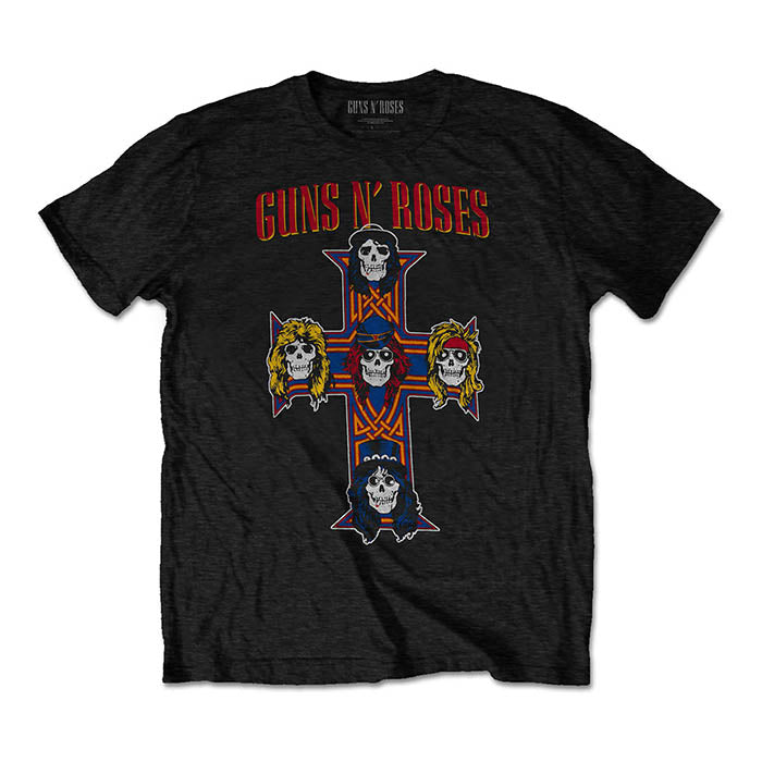 Guns N' Roses Vintage Cross T-Shirt – GIG-MERCH.com