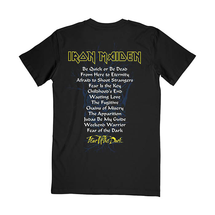 Iron Maiden Fear Of The Dark Album Tracks T-Shirt GIG-MERCH.com
